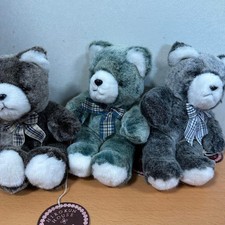 Peluche ours en maille HIROKUN