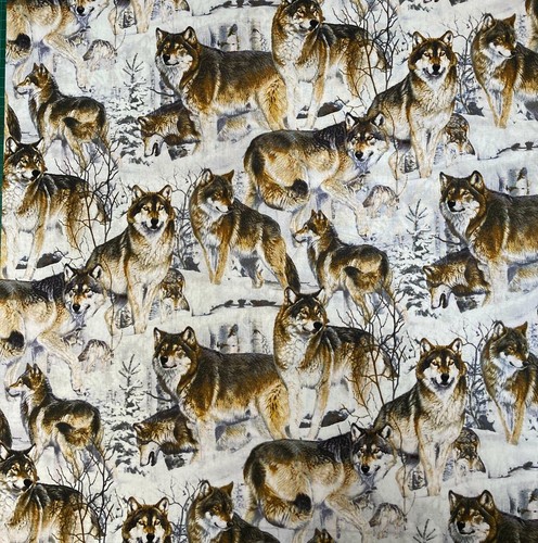 Pack loups bandana - loups,