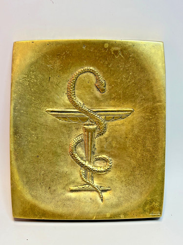 Bronze apothicaire pharmacie - apothicaire,