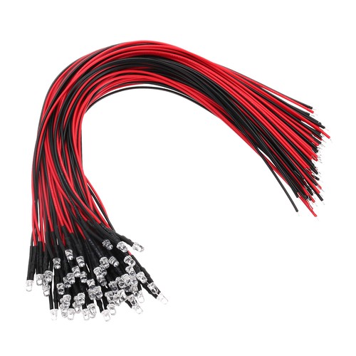 Pcs led diode lumineuse 3mm - 60,