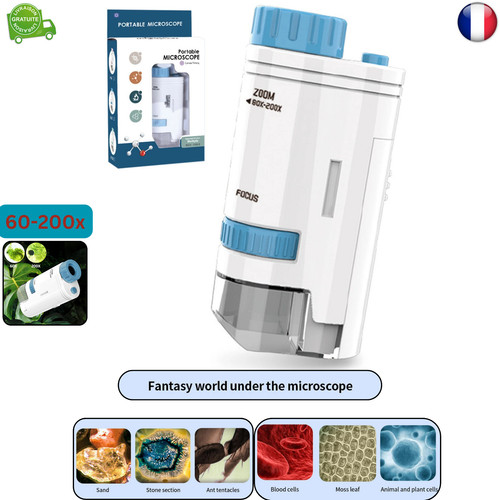 Mini microscope électrique - microscope,