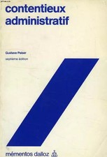 CONTENTIEUX ADMINISTRATIF