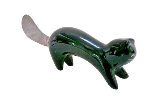 Couteau beurre pylones chat - couteau, à