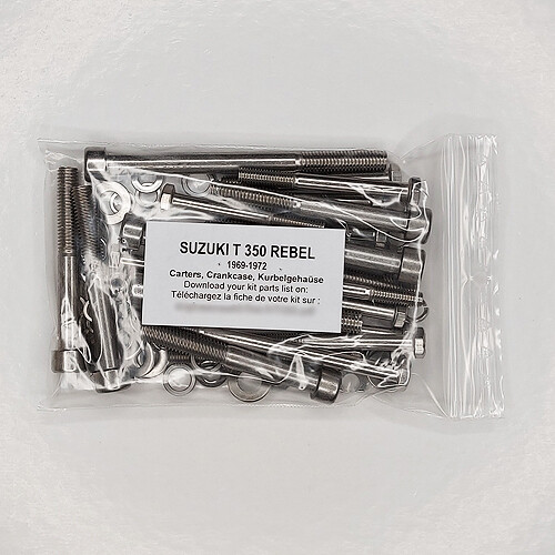 Suzuki 350 1969 1972 kit - t, 1969-1972