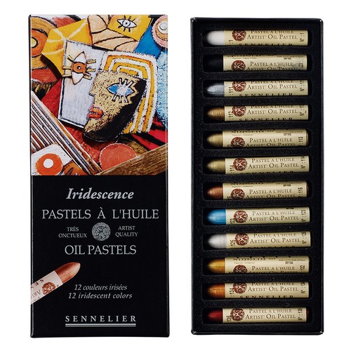 Boite pastels l huile - de, à