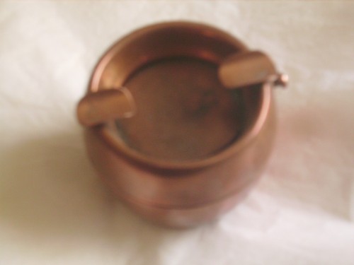 Cendrier cuivre ancien - cendrier, en