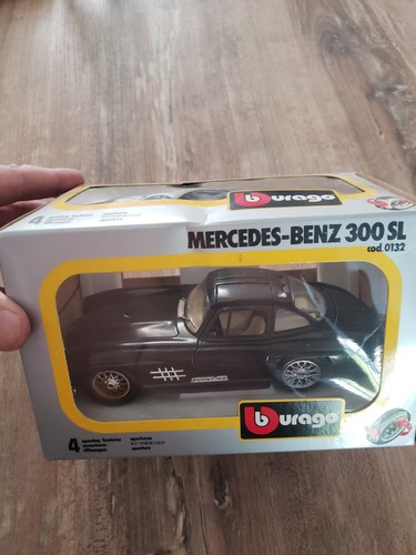 Mercedes benz 300sl noire 24 - noire, 1/24