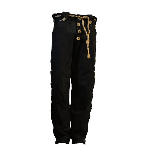 Pantalon traditionnel cuir - traditionnel, en
