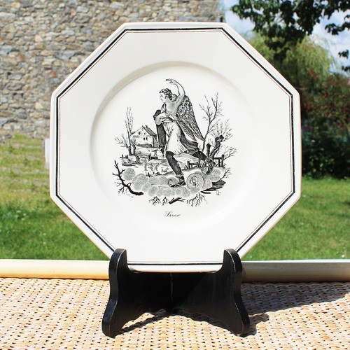 Assiette vintage villeroy - assiette, &