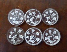 Lot 6 Boutons anciens en