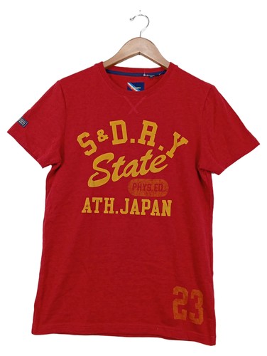Superdry shirt homme rouge - t-shirt,
