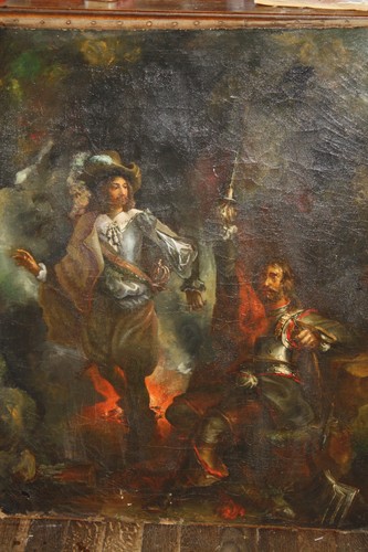Huile sur toile - toile, tableau