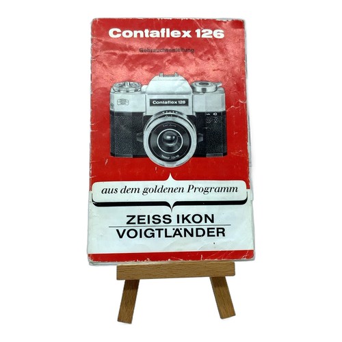 Zeiss ikon contaflex 126 - zeiss,