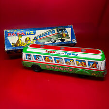 1966 Masudaya & Walt Disney Lady and the Tramp Tin Bus Japanese Friction NM