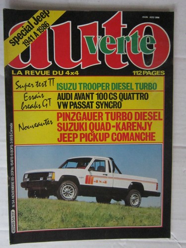 Auto verte 4x4 - verte, /isuzu