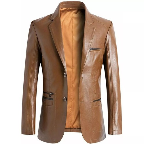 Blazer cuir véritable - en,
