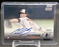 2022 Topps Stadium Club - Autographs #SCBA-MB Mike Baumann (AU, RC)