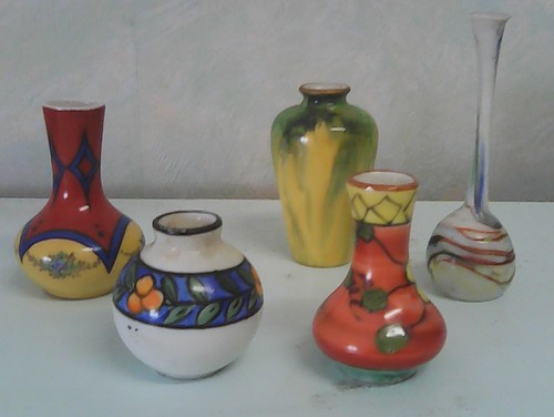 Vases décoratifs en - 5,