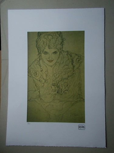 Sérigraphie gustav klimt - gustav, "