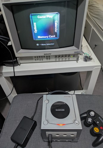 Silver nintendo gamecube japan - gamecube,