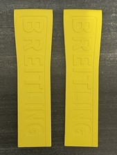 Bracelet En Caoutchouc Diver Pro III Jaune Breitling Pour Déploiement 24-20 MM