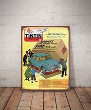 Plaque métal vintage concours