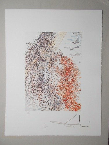 Lithographie salvador dali - salvador, "
