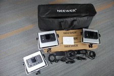 NEEWER 3-Pack RGB660 LED Video Light Kit