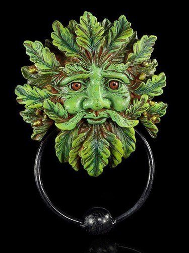 Heurtoir porte greenman - -,