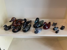 Lot de canards décoratifs –