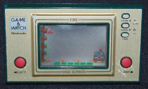 Fire nintendo game watch - nintendo,