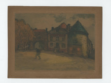 Antique Print Etching