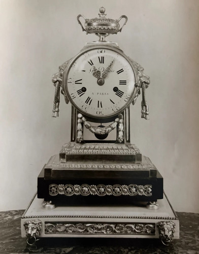 Photographie pendule bronze - pendule,