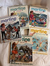 MARTINE  lot de 5 livres /