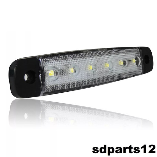 Feu gabarit blanc 12v led - de,