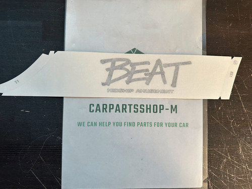 Honda beat side decal woody - honda,