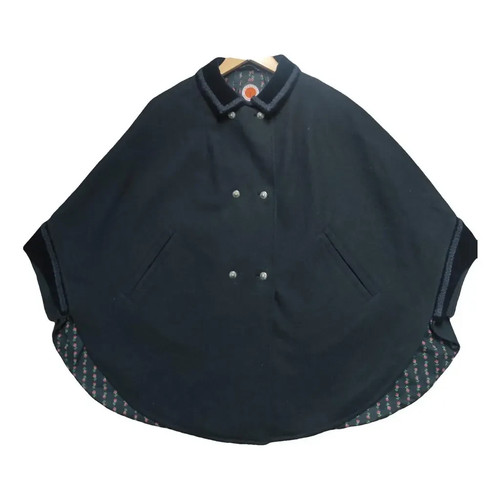 Veste boutonnée col velours