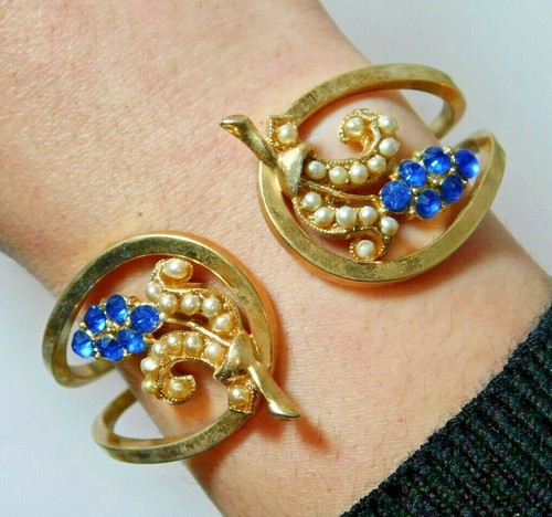 Vintage perle bleu - vintage,