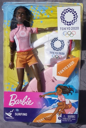 Barbie surfing tokyo 2020 - barbie, aa