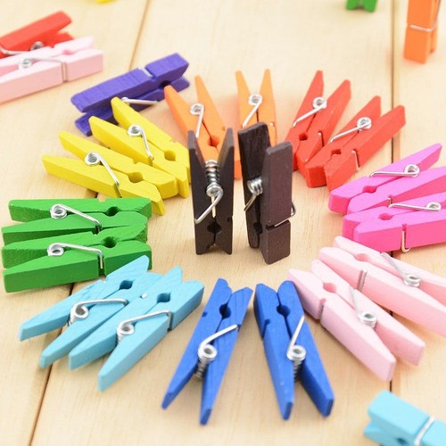 Mini pince linge couleur - pince,