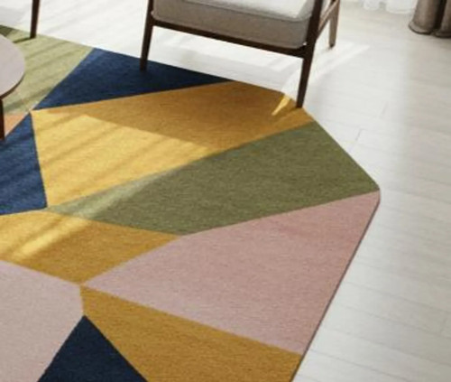 Tapis moderne géométrique