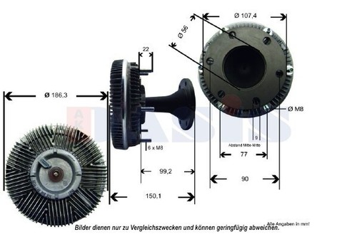 Embrayage ventilateur pour - embrayage,