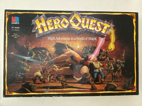 Vintage heroquest board game - heroquest,