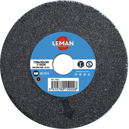 Meule touret grise 150x20x32 - meule,