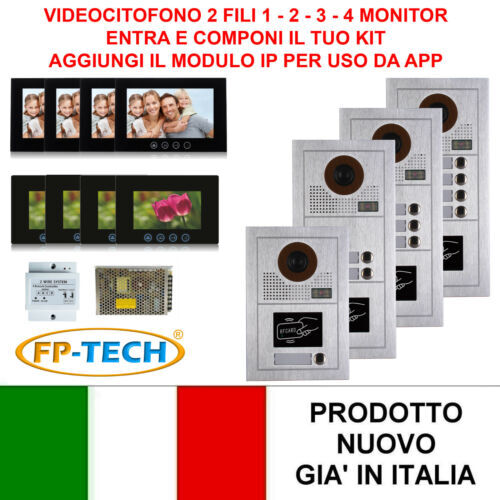 Interphone vidéo fils 2 - vidéo, 3