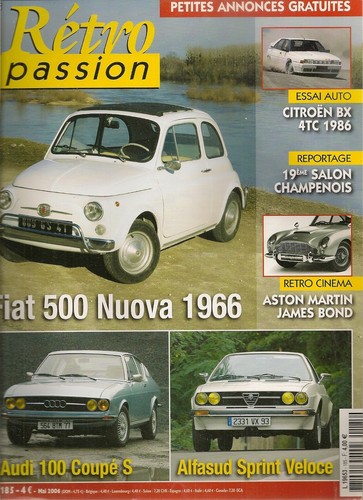 Retro passion 185 alfasud - passion,