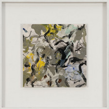 Michael KREUTER (1940-2022) Painting Composition Abstract Expressionism (87)