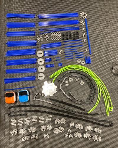 Micro nex roller coaster - k'nex,