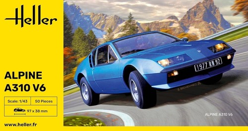 Heller 80146 voiture alpine - 80146,