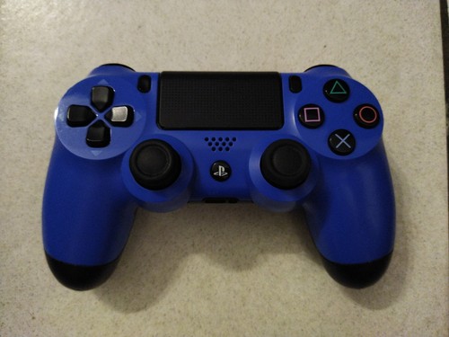 Manette ps4 bleu dualshock - v1,